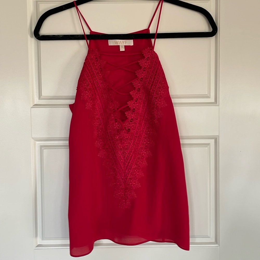 Red cami